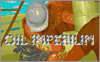 Oil Imperium title screen for Atari ST